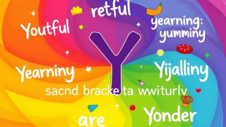 120+ Adjectives That Start With Y Words That Start with the Letter Y Adjectives are the unsung language heroes, bringing life and depth to every sentence. They help us describe people, places, fee