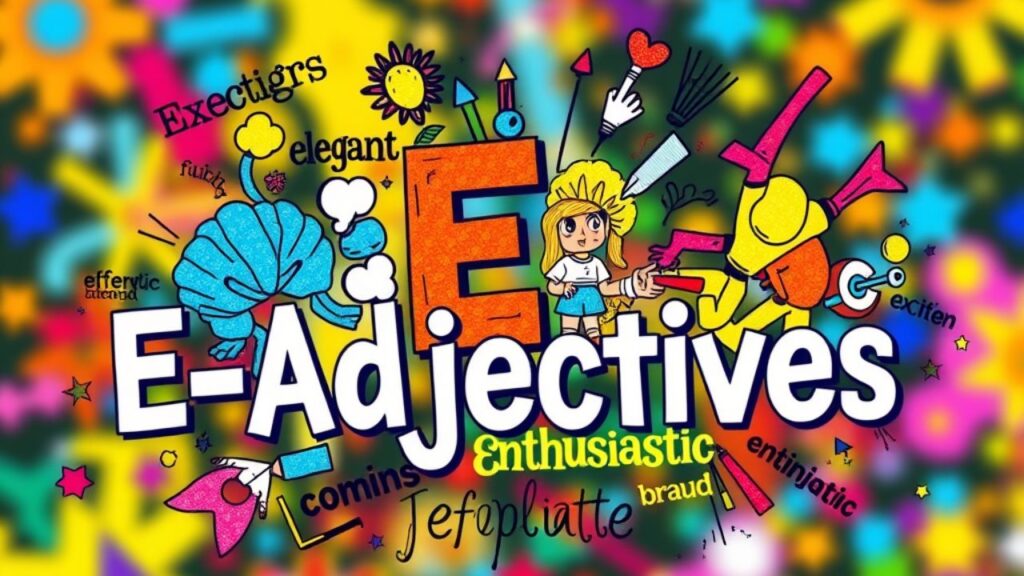 Sharing My Experience with E-Adjectives